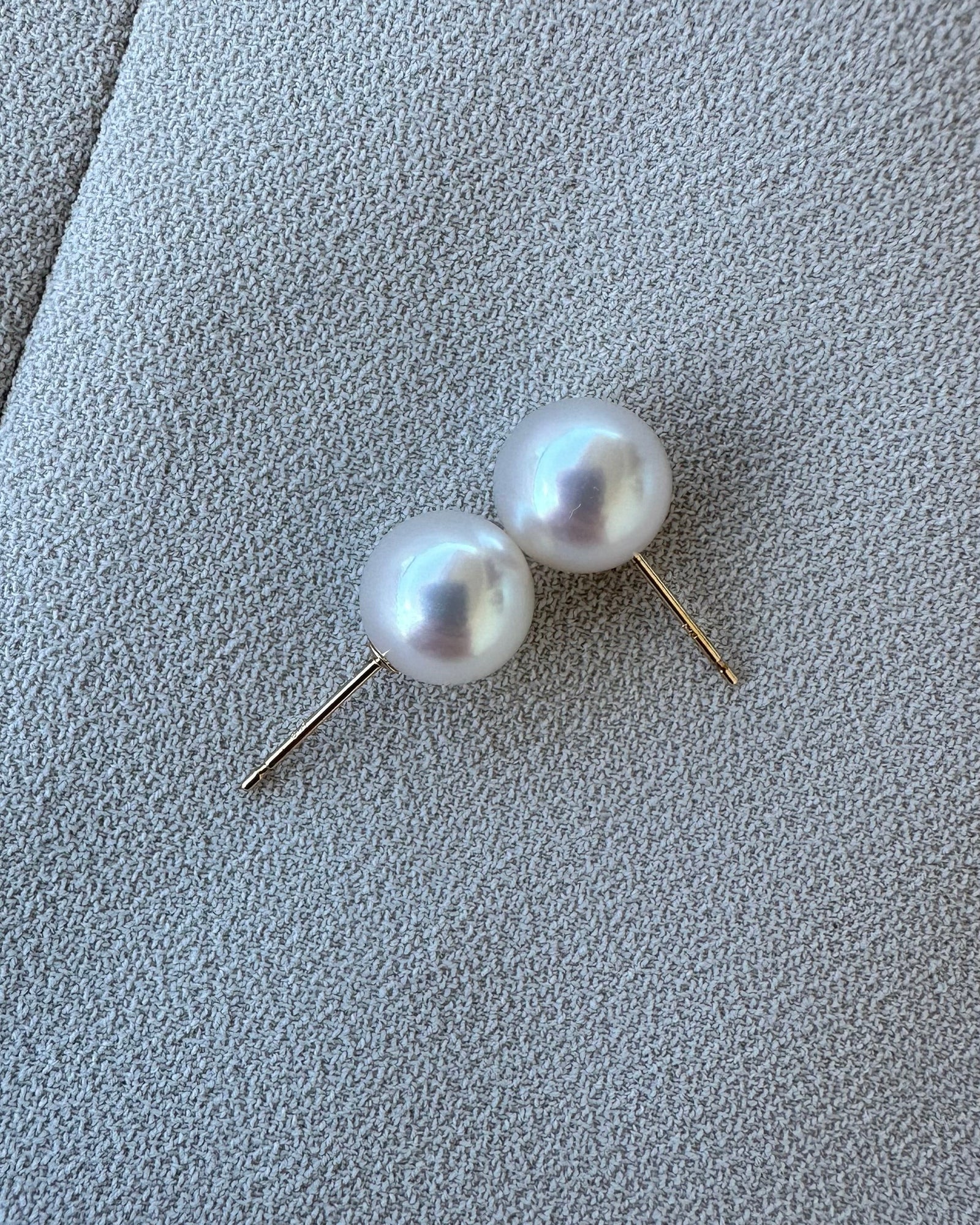 8.5mm Certified Hanadama Studs 花珠證書耳釘