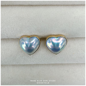 Mabe Blue Darl Studs