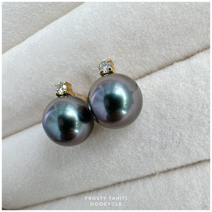 F r o s t y, Tahiti earrings