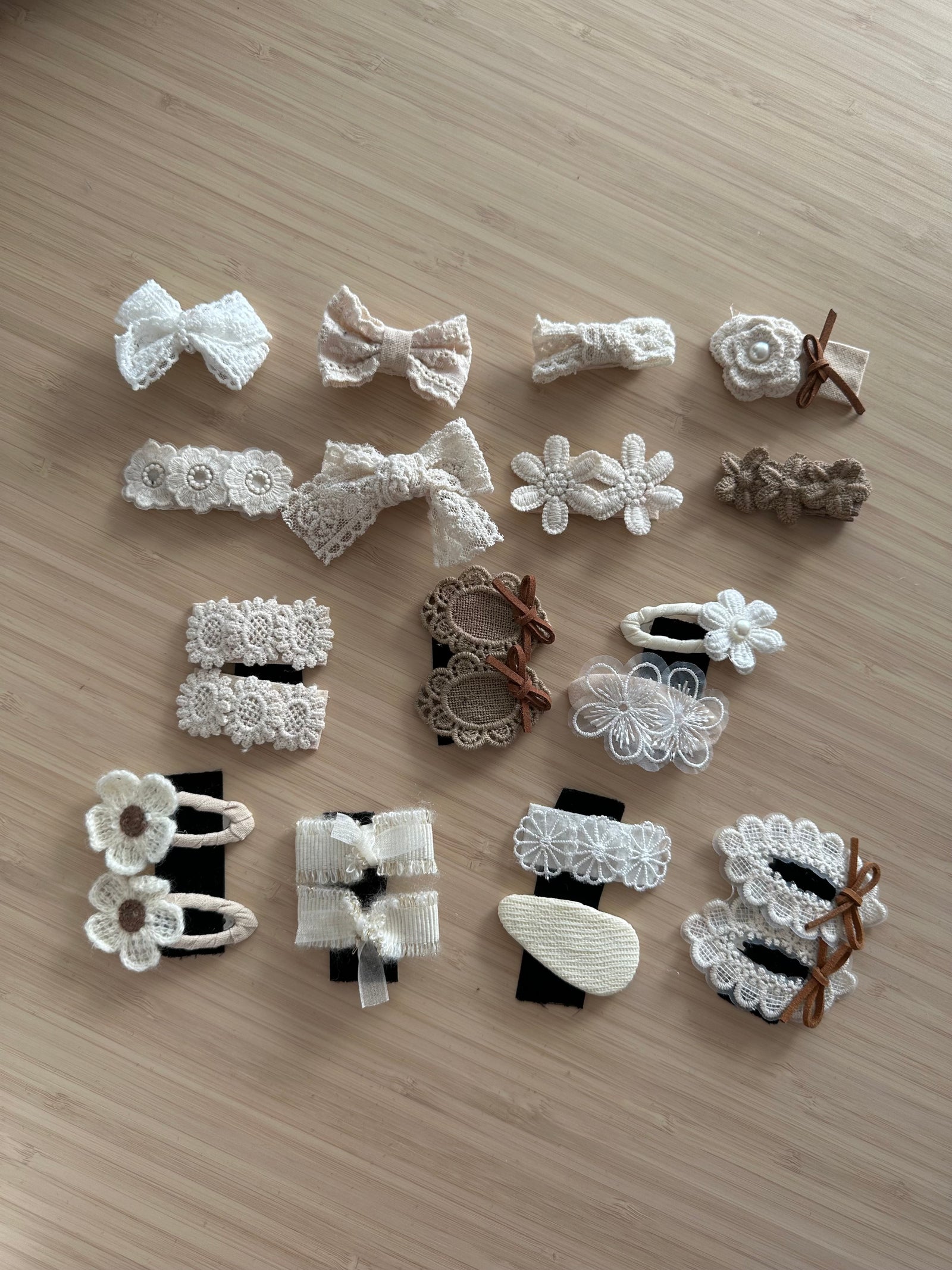 Hair Accessories- Earthy