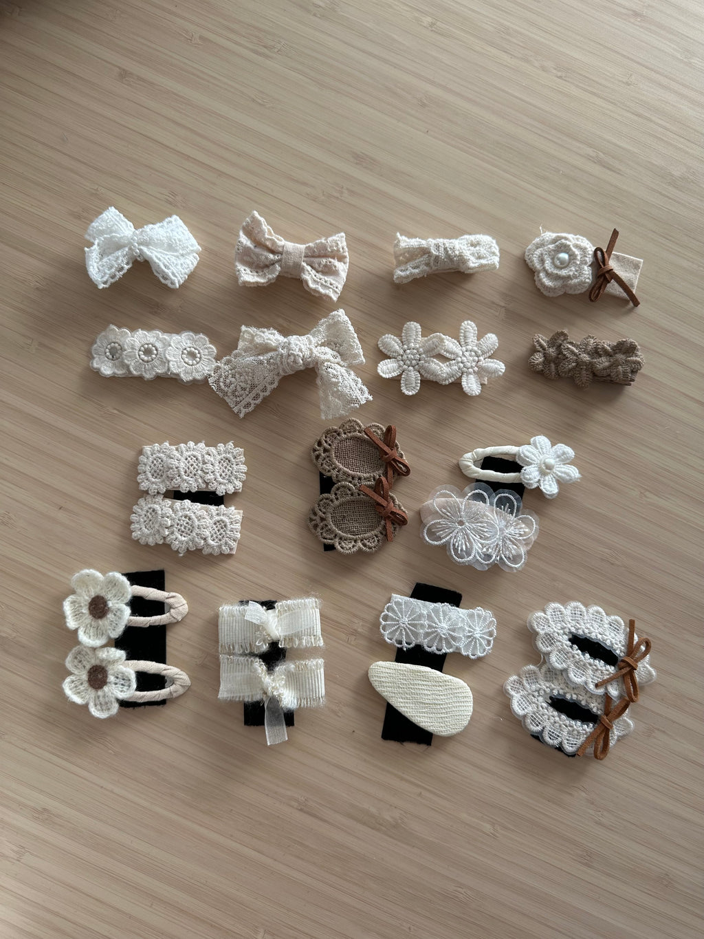 Hair Accessories- Earthy