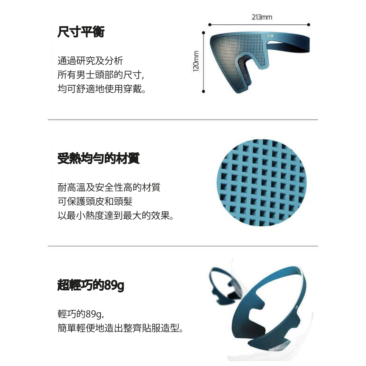 韓國代購 | For: Beaut - Dropset 男士側髮壓貼燙髮器 (只限順豐到付)