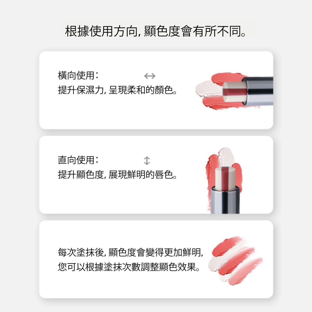 韓國代購 | GRAFEN - Triple Lip 男士潤色護唇膏