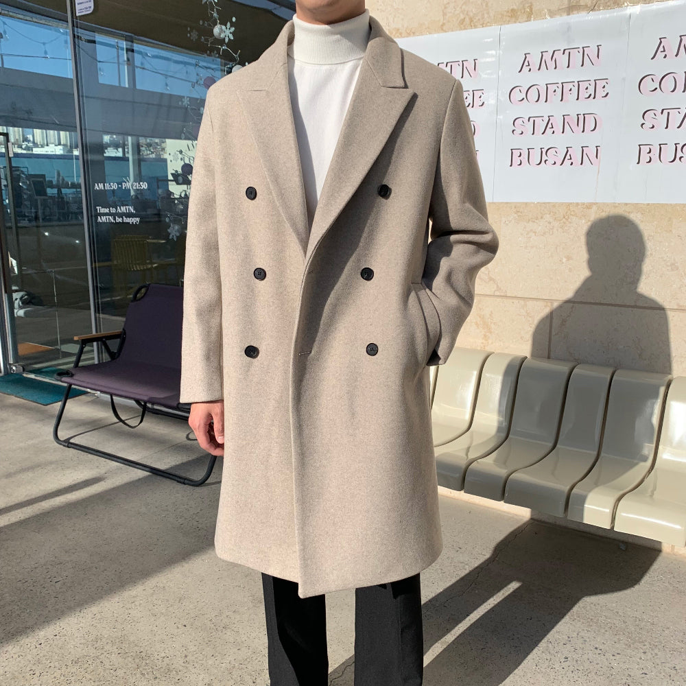 🇰🇷韓國孖襟羊毛大褸