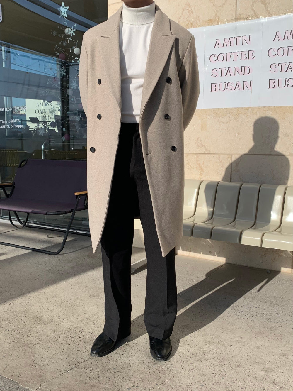 🇰🇷韓國孖襟羊毛大褸
