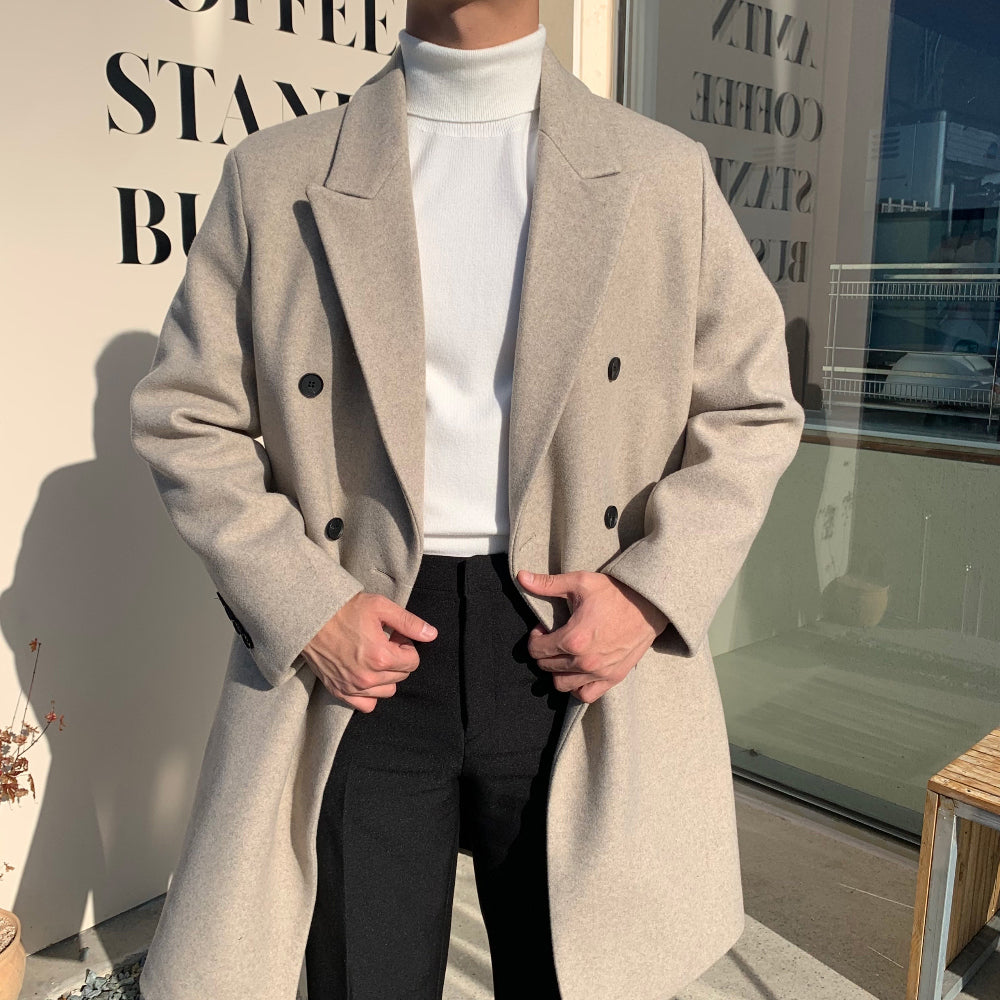 🇰🇷韓國孖襟羊毛大褸