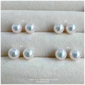 天女證書耳釘 Certified Tennyo Studs 7mm