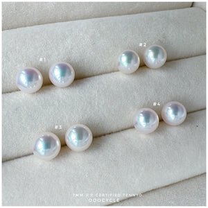 天女證書耳釘 Certified Tennyo Studs 7mm