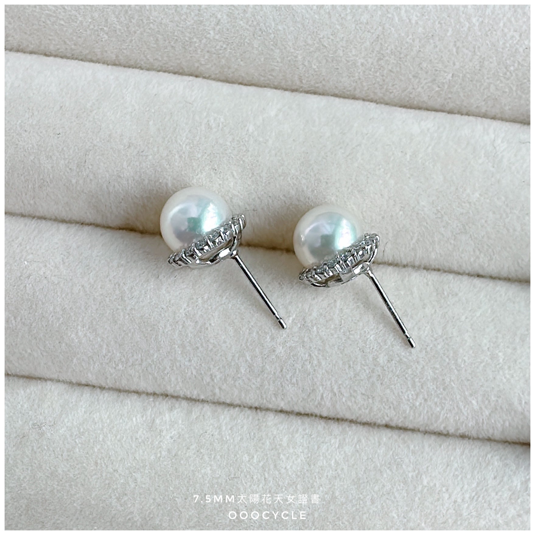 太陽花天女證書耳釘 Sunflower Certified Tennyo Studs
