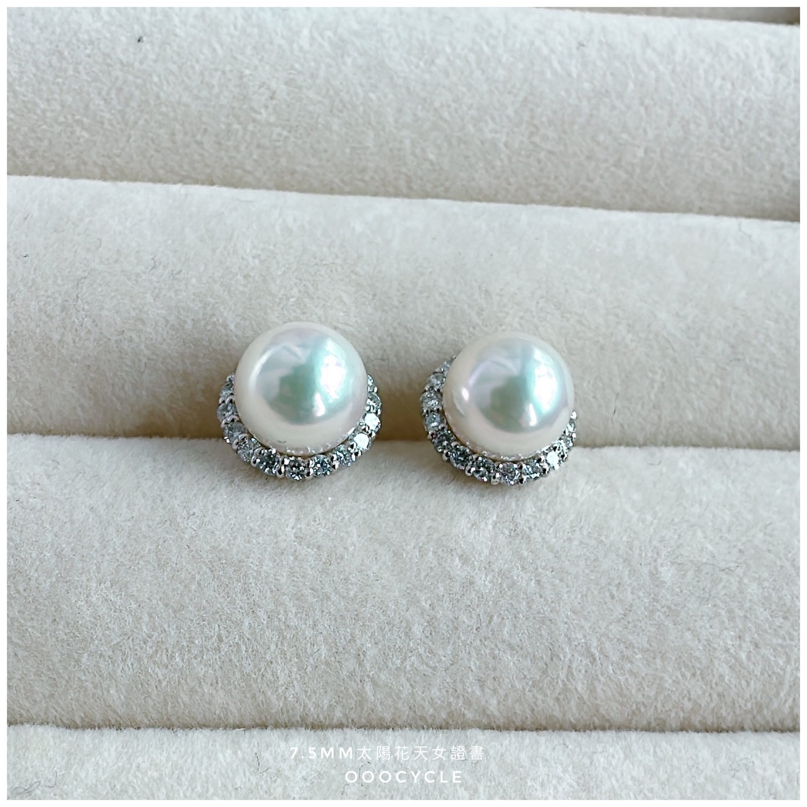 太陽花天女證書耳釘 Sunflower Certified Tennyo Studs