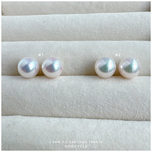 天女證書耳釘 Certified Tennyo Studs 8.5mm
